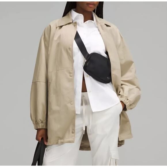 Lululemon Lightweight Oversized Coaches Jacket Womens XXS - Picture 1 of 5